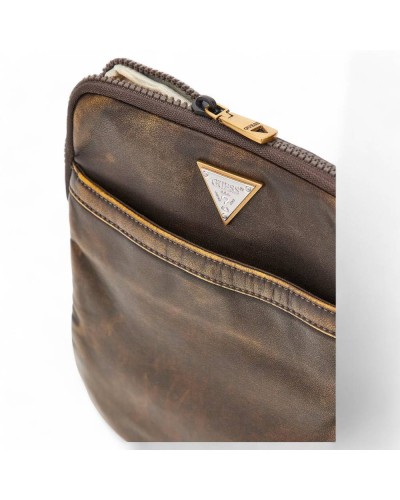GUESS Bolsa MILANO Hombre Marrón - HMMIVPP4423DKB