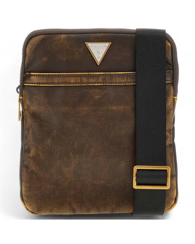 GUESS Bolsa MILANO Hombre Marrón - HMMIVPP4423DKB