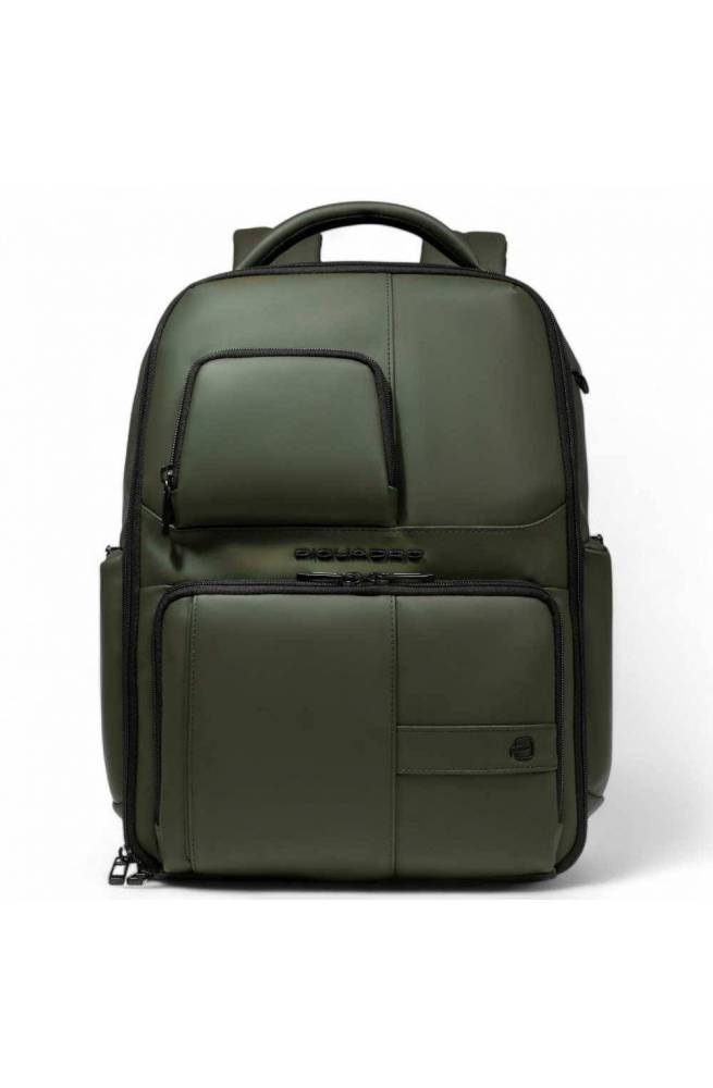 PIQUADRO Mochila Hombre Verde | PoppinsBags