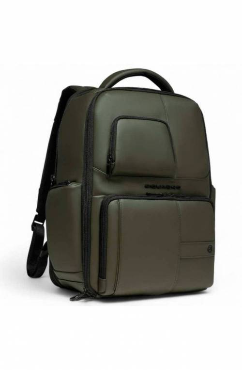 PIQUADRO Mochila Hombre Verde | PoppinsBags
