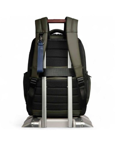PIQUADRO Mochila Hombre Verde | PoppinsBags
