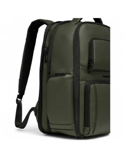 PIQUADRO Mochila Hombre Verde | PoppinsBags