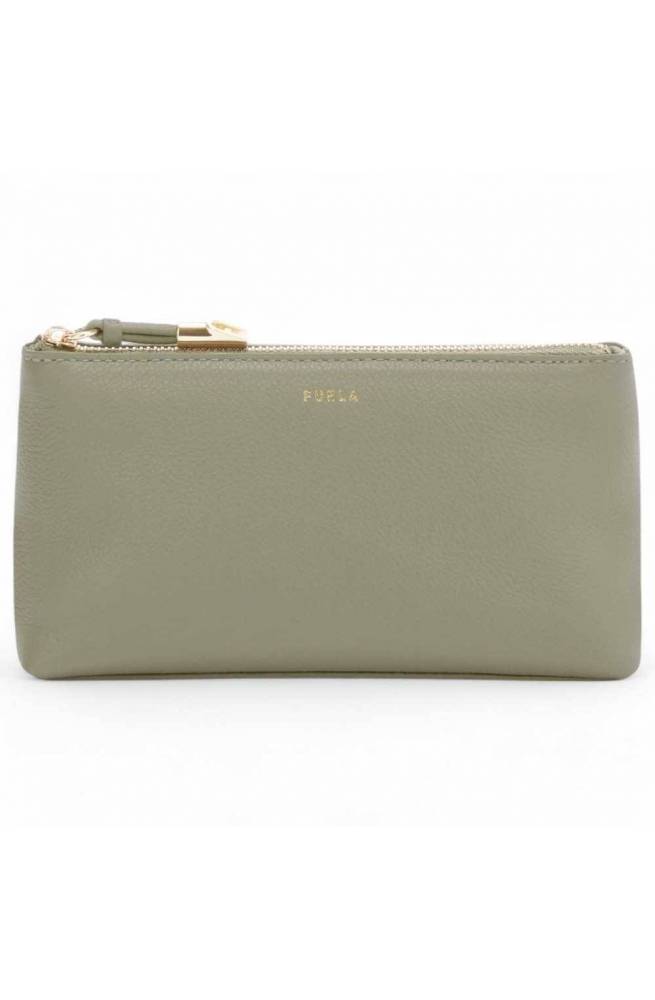 FURLA Beauty case GOCCIA Female Leather Green - WE00710-BX3036-AG700