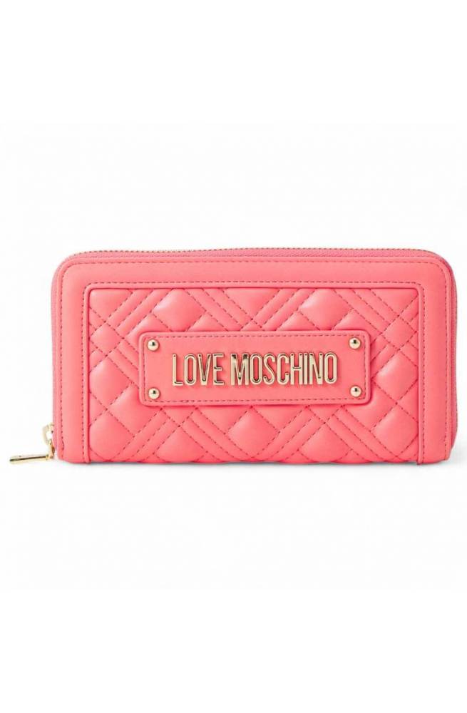 Portafoglio Moschino LOVE, Rosa Trapuntato, Donna Cipria - Cod. JC5600PP1MLA0464