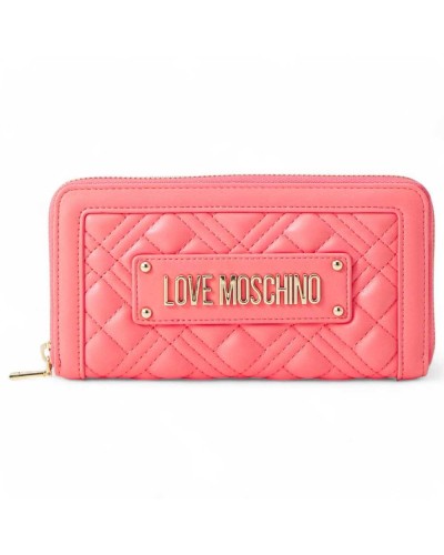 Portafoglio Moschino LOVE, Rosa Trapuntato, Donna Cipria - Cod. JC5600PP1MLA0464