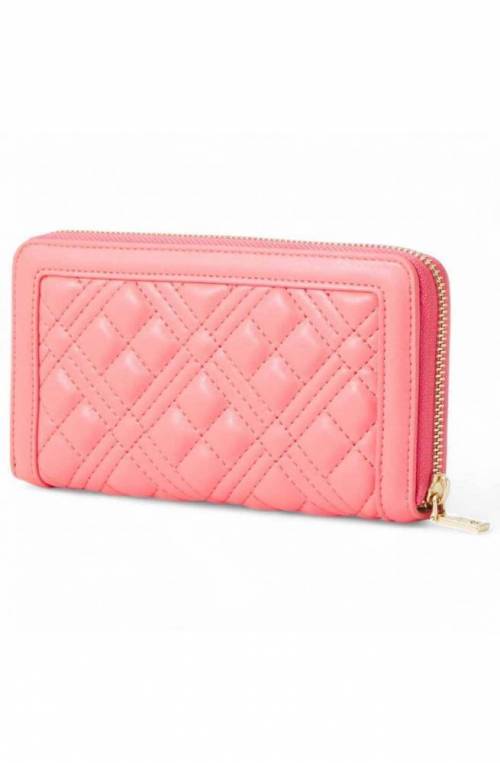 Portafoglio Moschino LOVE, Rosa Trapuntato, Donna Cipria - Cod. JC5600PP1MLA0464