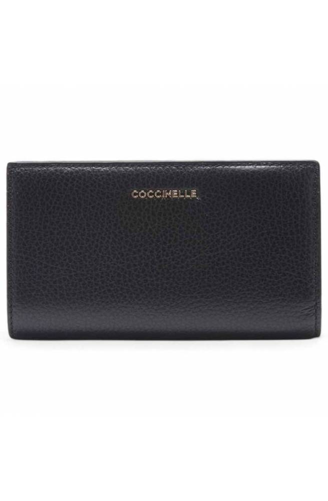 COCCINELLE Geldbörse Damen Leder Schwarz - E2MW511F101001