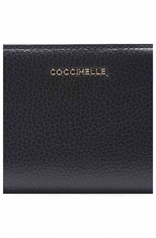 COCCINELLE Geldbörse Damen Leder Schwarz - E2MW511F101001