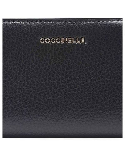 COCCINELLE Geldbörse Damen Leder Schwarz - E2MW511F101001