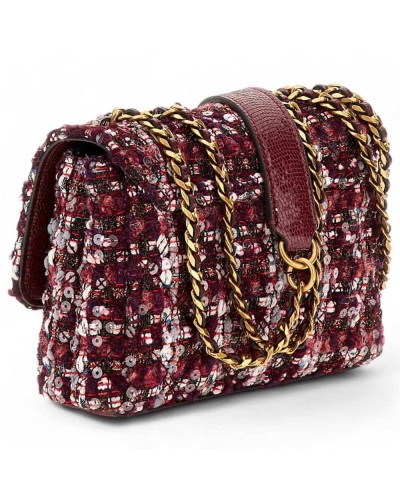 GUESS Bolsa GIULLY MINI Mujer Bordeaux - HWCT8748740BUM