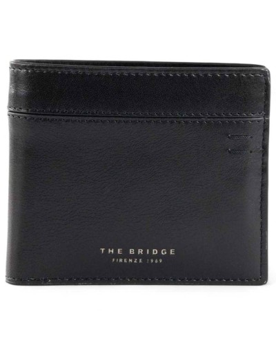 The Bridge Cartera Hombre Cuero Negro - 01422401-7R