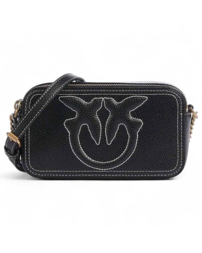 PINKO Tasche CARRIE Damen Leder Schwarz - 103799-A1LF-Z99Q