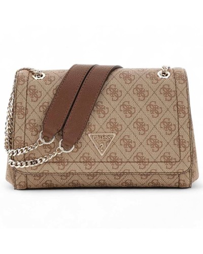 Borsa GUESS NOELLE 4G Donna Beige-Marrone - HWBG7879210LGW