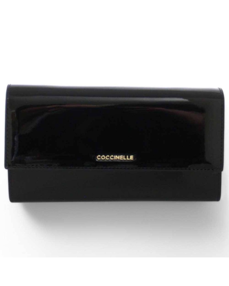 COCCINELLE Bolsa PATENT Mujer Cuero Negro - E2SXC182701001