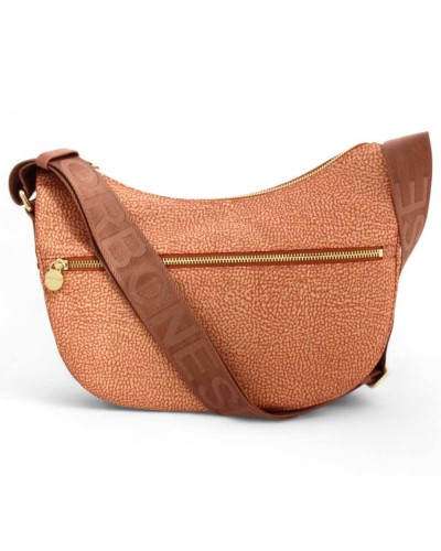 BORBONESE Crossbody-Tasche LUNA BAG Damen Rosa - 934107-I15-X51
