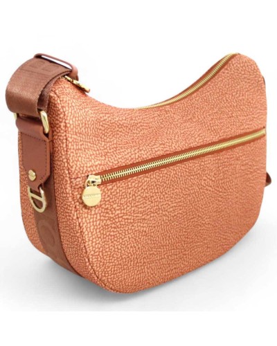 BORBONESE Crossbody-Tasche LUNA BAG Damen Rosa - 934107-I15-X51