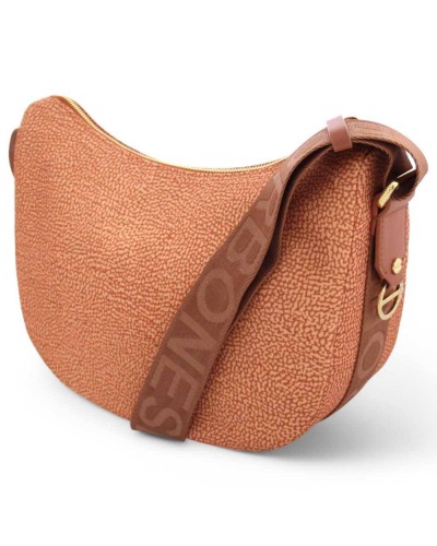 BORBONESE Crossbody-Tasche LUNA BAG Damen Rosa - 934107-I15-X51