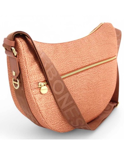 BORBONESE Borsa a tracolla LUNA BAG Female Pink - 934108-I15-X51