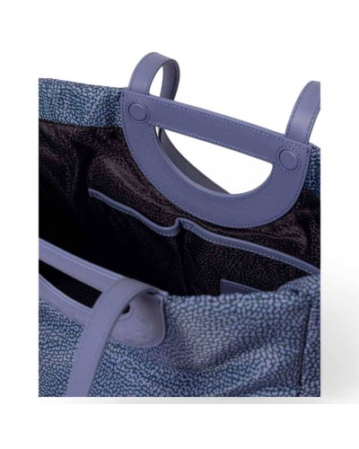 Borsa BORBONESE BOUCHE Donna Azzurro - 91010044-I15-X49