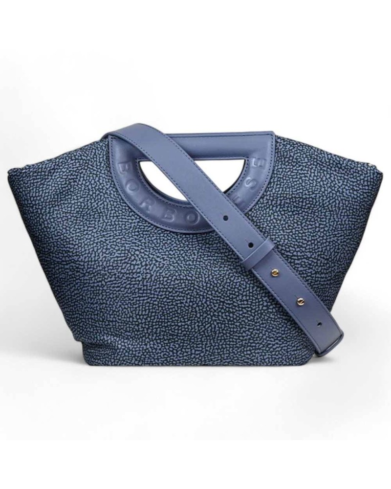 BORBONESE Bag BOUCHE Female Light blue - 91010046-I15-X49