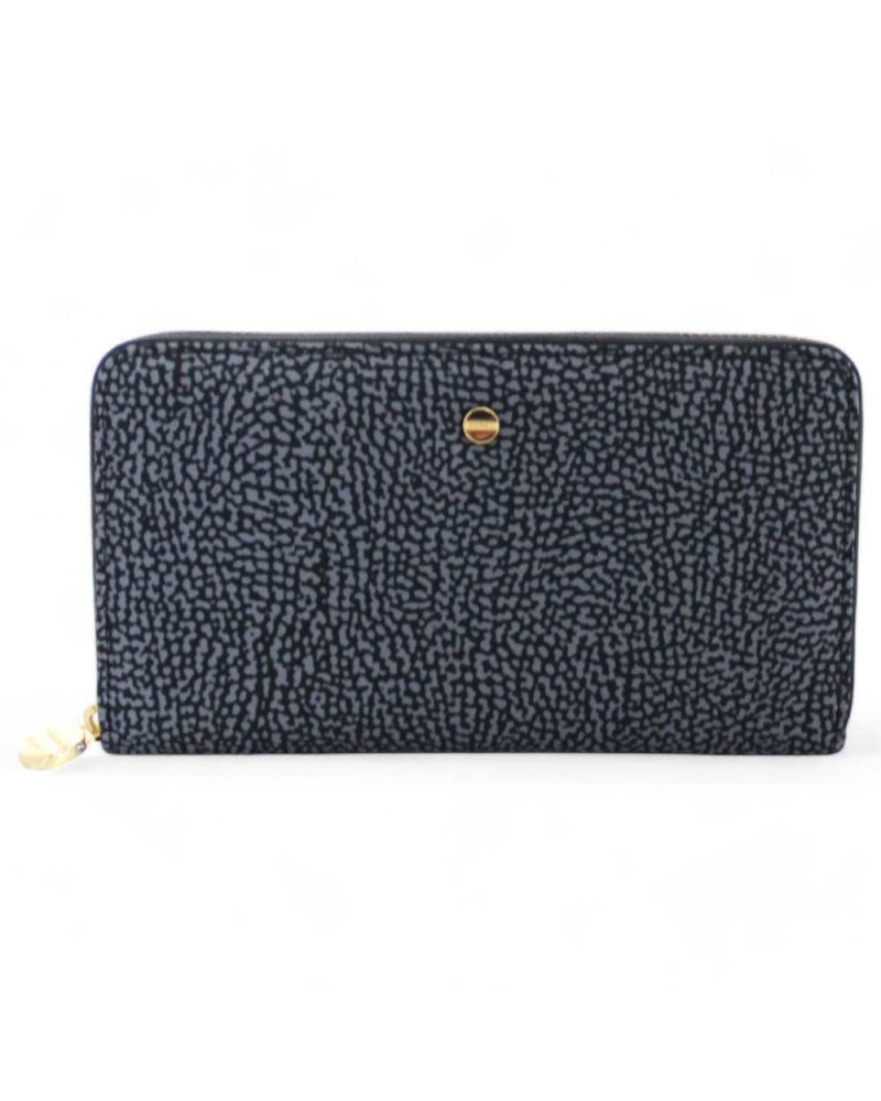BORBONESE Wallet Female Blue - 930155-I15-X49