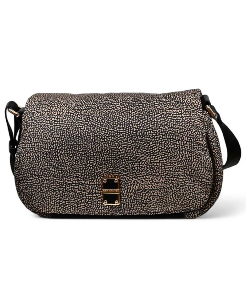 BORBONESE Tasche CAHIER Damen Natuerlich, Schwarz - 91010037-I15-X11