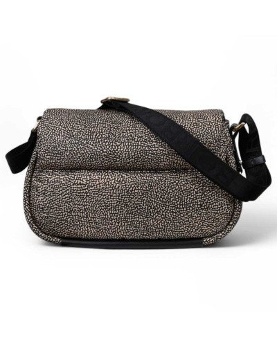 BORBONESE Tasche CAHIER Damen Natuerlich, Schwarz - 91010037-I15-X11