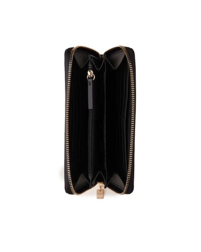 BORBONESE Geldbörse Damen Leder Schwarz - 920091-AB6-100