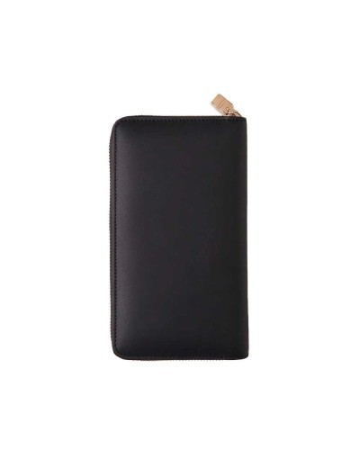 BORBONESE Geldbörse Damen Leder Schwarz - 920091-AB6-100