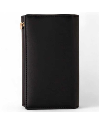 BORBONESE Wallet LETTERING Female Leather Black - 920102-AB6-100