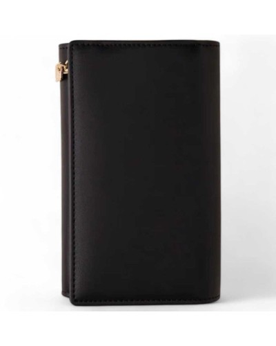 BORBONESE Wallet LETTERING Female Leather Black - 920102-AB6-100