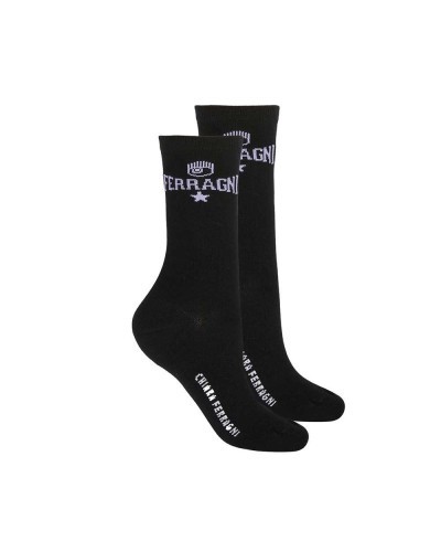 Chiara Ferragni Calcetines Mujer Negro 75SB0J04ZG182899-35