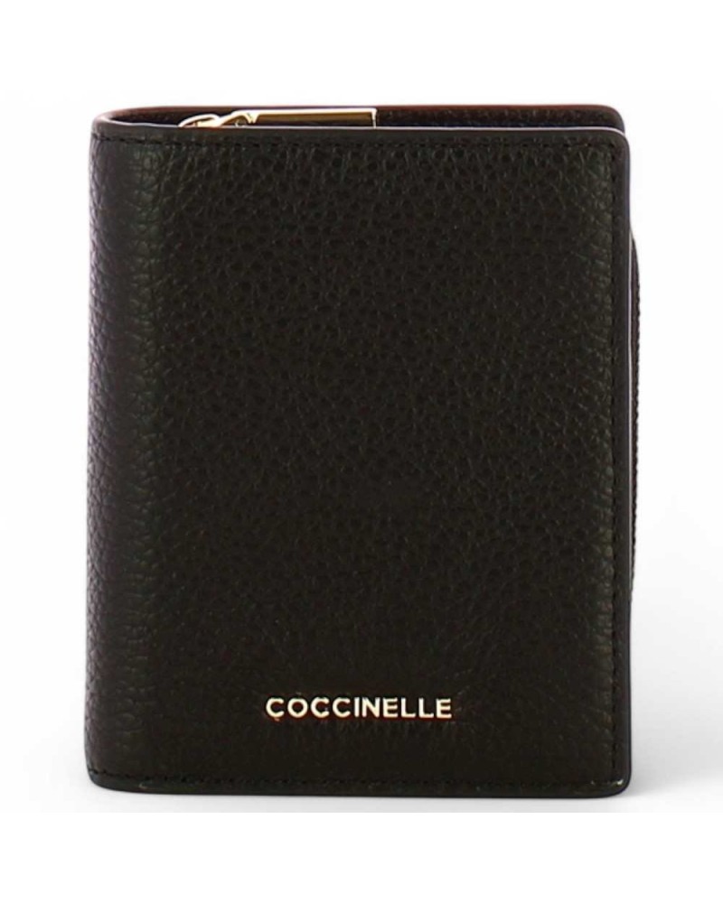 COCCINELLE Geldbörse Damen Leder Schwarz - E2MW511F201001
