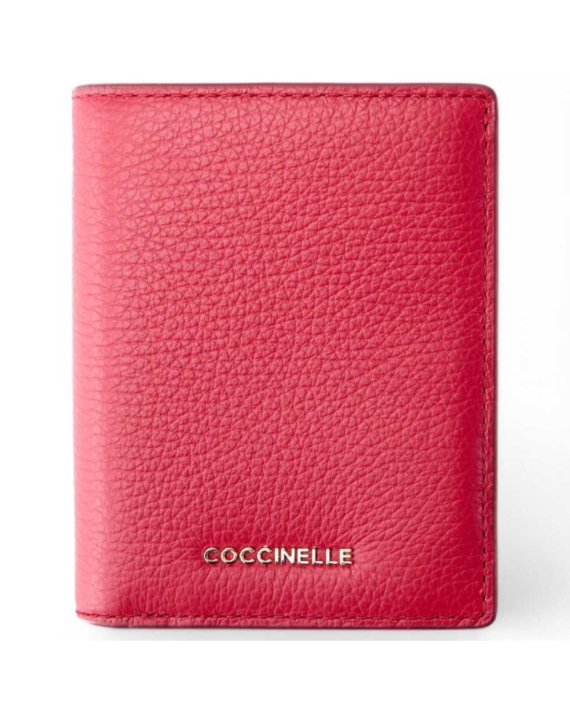 COCCINELLE Geldbörse Damen Leder rot - E2MW511F201R16
