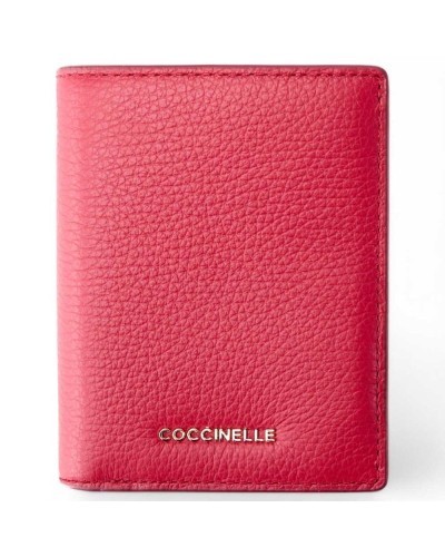 COCCINELLE Geldbörse Damen Leder rot - E2MW511F201R16