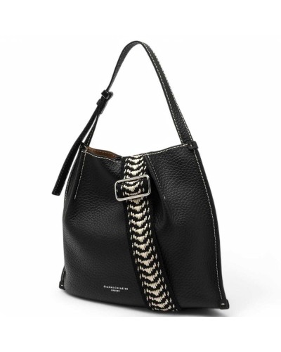 GIANNI CHIARINI Bolsa DORY Mujer Cuero Negro - 11636RNGDBLNA2566