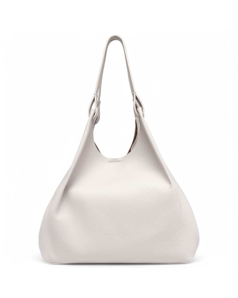 GIANNI CHIARINI Bag DUA Ladies Tote Leather White - 9720RNGDBL13347