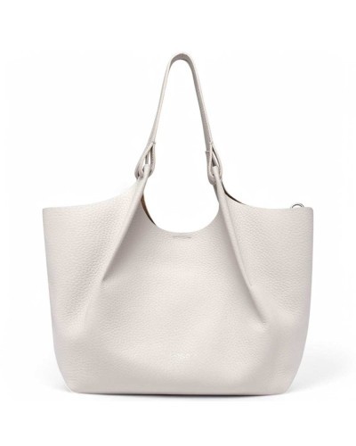 GIANNI CHIARINI Bag DUA Ladies Tote Leather White - 9720RNGDBL13347
