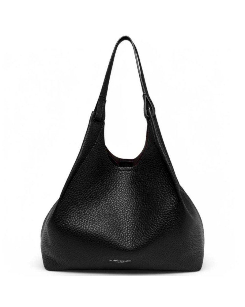 GIANNI CHIARINI Bolsa DUA Mujer Tote Cuero Negro - 9720RNGDBL2566