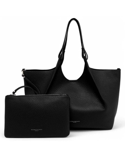 GIANNI CHIARINI Bolsa DUA Mujer Tote Cuero Negro - 9720RNGDBL2566