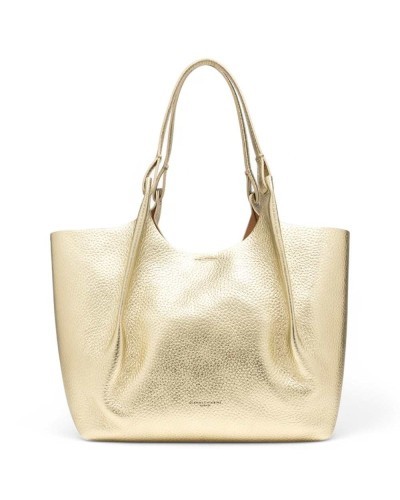 GIANNI CHIARINI Bolsa DUA Mujer Tote Cuero Oro- 9720RNGDBL13864