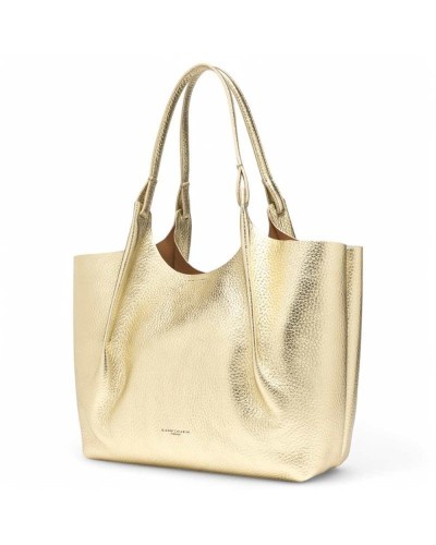 GIANNI CHIARINI Bolsa DUA Mujer Tote Cuero Oro- 9720RNGDBL13864
