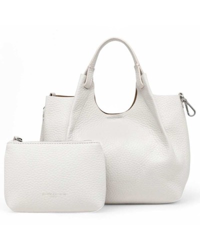 GIANNI CHIARINI Bolsa DUA Mujer Cuero Blanco - 9719RNGDBL13347