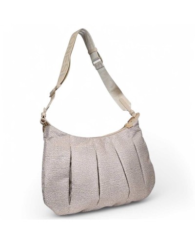 Borsa BORBONESE CROISSANT Donna Beige - 933077-AH1-C75