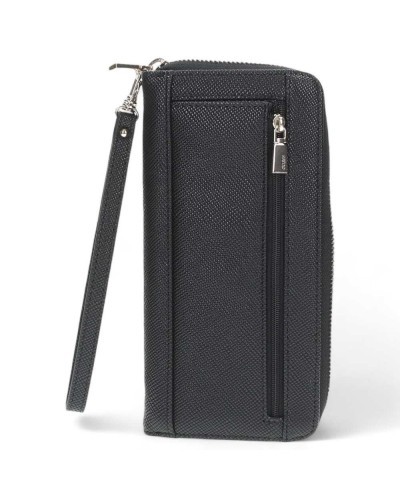 Portafoglio GUESS LAUREL SLG Donna Nero - SWZG8500146BLA