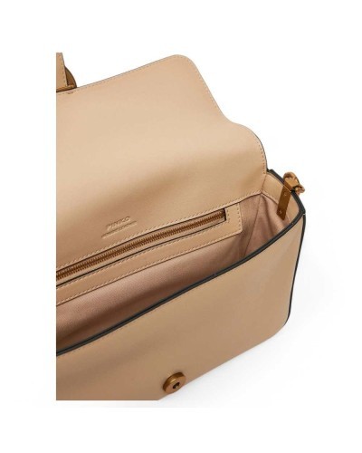 PINKO Tasche LOVE ONE CLASSIC Damen Leder Beige - 104524-A0QO-C50Q