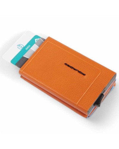 Portafoglio PIQUADRO Uomo Pelle Arancione - PP5585S138R-AR