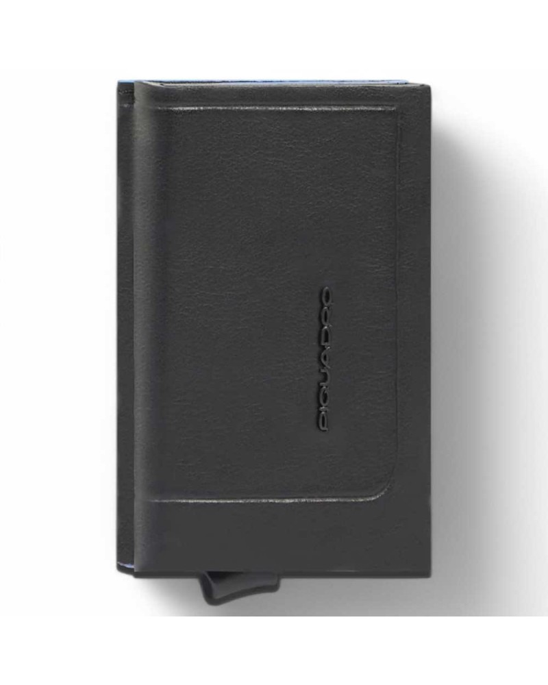 PIQUADRO Geldbörse Herren Leder Schwarz - PP5585S138R-N
