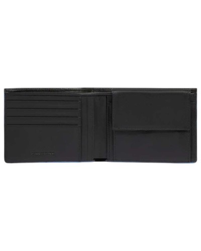 PIQUADRO Geldbörse Herren Leder Schwarz - PU257S138R-N