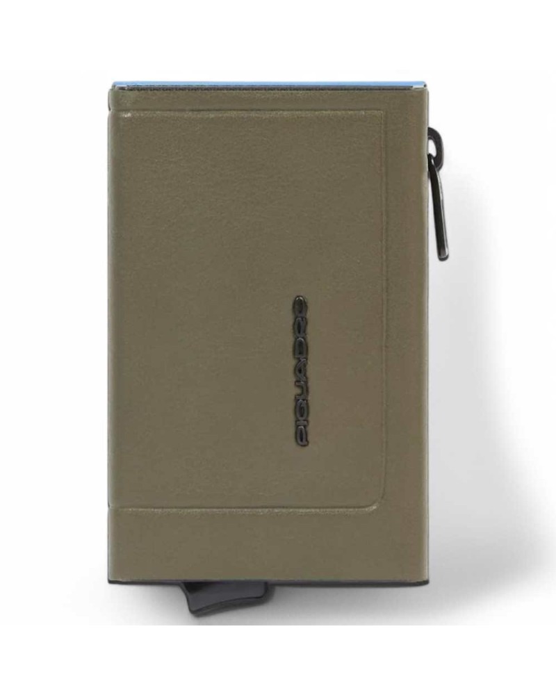 PIQUADRO Geldbörse Herren Leder Grün - PP5585S138R-VE